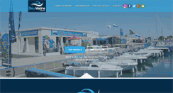 Desktop Screenshot of bleumarine-plaisance.com